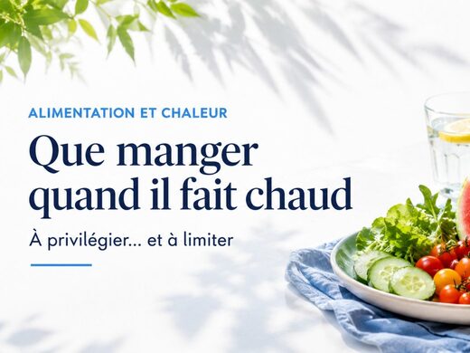 Que manger quand il fait chaud