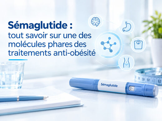 Sémaglutide : tout savoir sur une des molécules phares des traitements anti-obésité